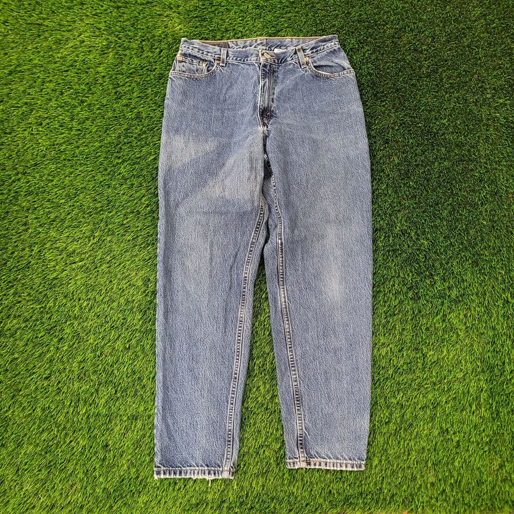 Vintage LEVIS 550 Relaxed Jeans Womens 12/13 32x30 Blue
